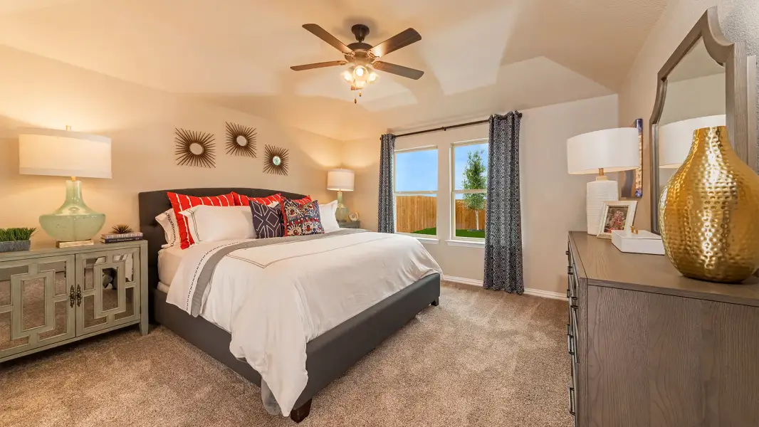 Furnished interior view inside a new home in Stark Farms, Denton (Image 11).