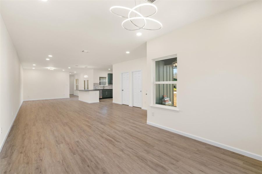 Ideal layout for entertaining with seamless flow between living and kitchen areas.