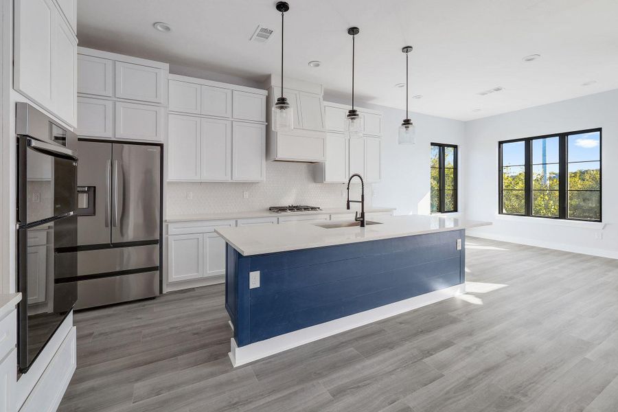 Furnished interior view inside a new home in , Austin (Image 18).