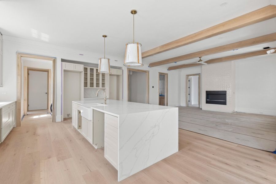Furnished interior view inside a new home in , Sullivan's Island (Image 4).