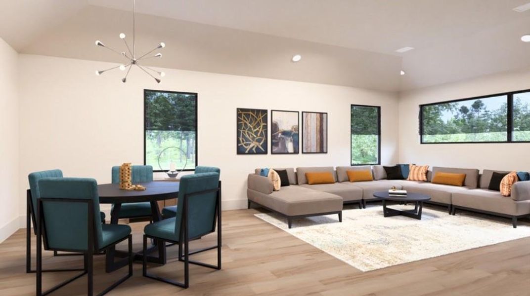 Furnished interior view inside a new home in , Gainesville (Image 19). Furnished interior view inside a new home in , Gainesville (Image 19).