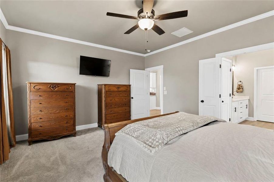 Furnished interior view inside a new home in , Covington (Image 8). Furnished interior view inside a new home in , Covington (Image 8).