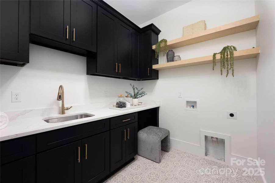 Furnished interior view inside a new home in , Charlotte (Image 7).