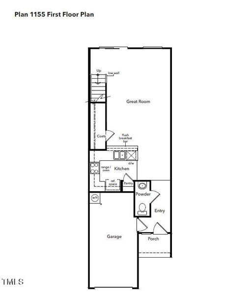 RR - Plan 1155 first floor