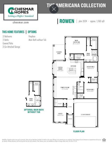 Rowen Floorplan Rowen Floorplan