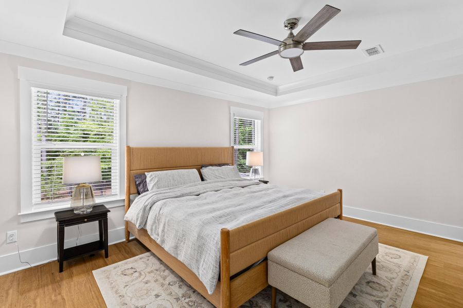 Furnished interior view inside a new home in , Johns Island (Image 36).