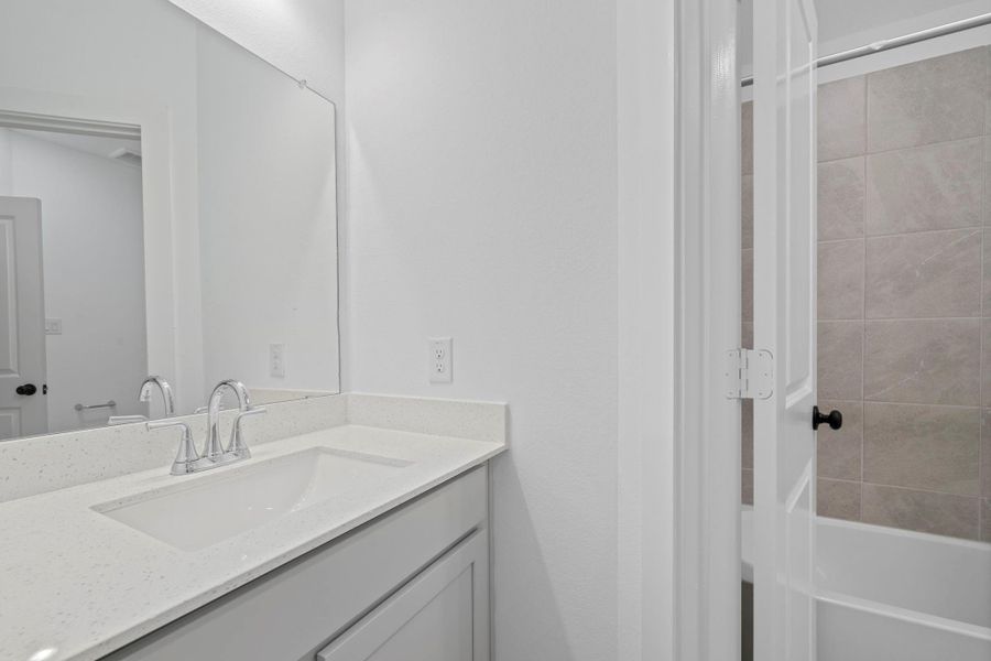 Furnished interior view inside a new home in Sienna 45', 50', Missouri City (Image 12). Furnished interior view inside a new home in Sienna 45', 50', Missouri City (Image 12).