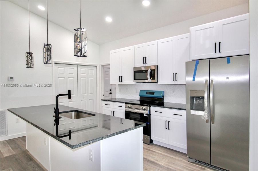 Furnished interior view inside a new home in , Lake Placid (Image 4).
