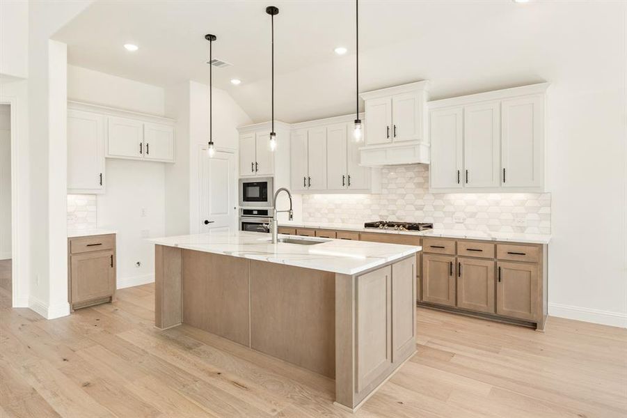 Furnished interior view inside a new home in Willow Wood, McKinney (Image 18).