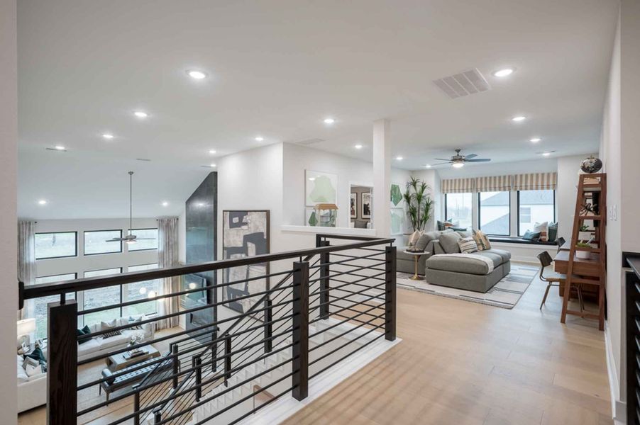 Furnished interior view inside a new home in Trillium 60′, Richmond (Image 17). Furnished interior view inside a new home in Trillium 60′, Richmond (Image 17).