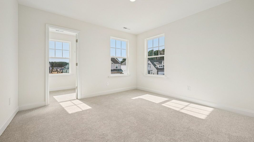 Representative furnished interior of a home built from the Juniper by DRB Homes in Sidney Creek Single Family, Zebulon (Image 14). Representative furnished interior of a home built from the Juniper by DRB Homes in Sidney Creek Single Family, Zebulon (Image 14).