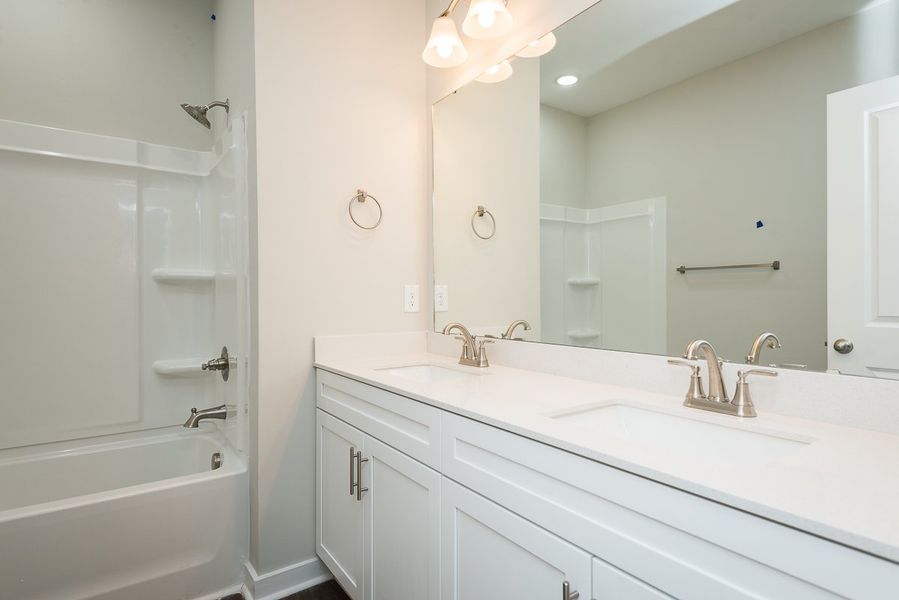 Representative furnished interior of a home built from the Thomas by Foundation Home Builders LLC in Pinnix Loop, Burlington (Image 12).
