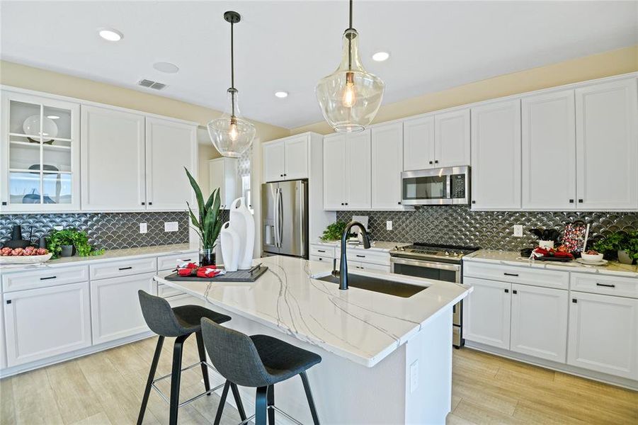 Furnished interior view inside a new home in Seaport Village, Tavares (Image 8).