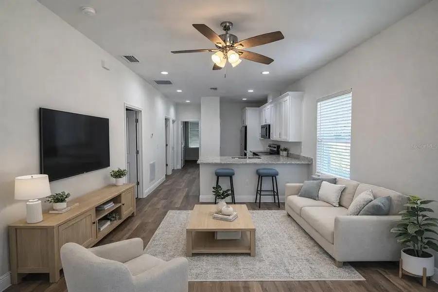 Furnished interior view inside a new home in , Sanford (Image 12).