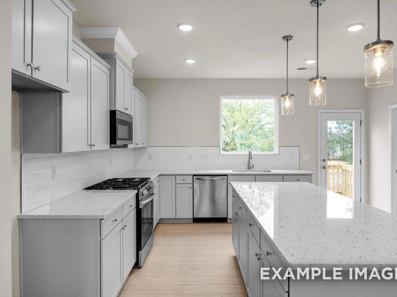 Furnished interior view inside a new home in Camden Park, Knightdale (Image 7).