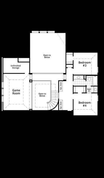 Upstairs Floor Plan Upstairs Floor Plan
