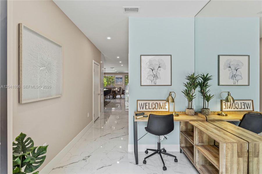 Furnished interior view inside a new home in , Fort Lauderdale (Image 4).