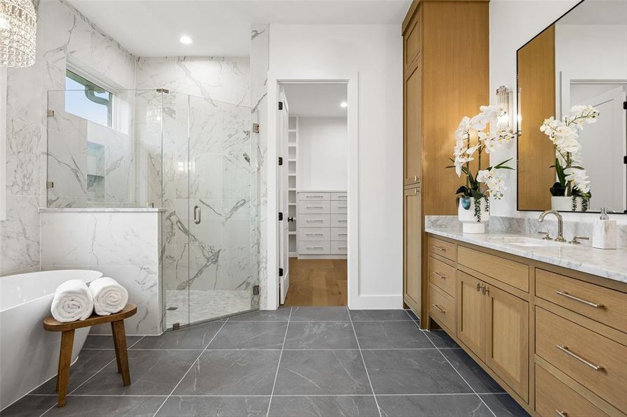 Furnished interior view inside a new home in , Midlothian (Image 17).