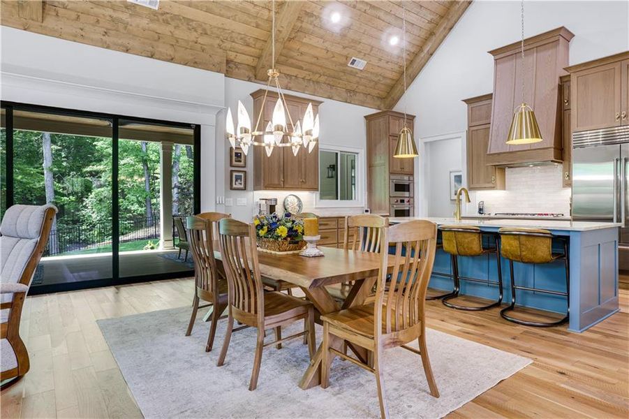 Furnished interior view inside a new home in , Dahlonega (Image 39).