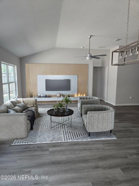 Furnished interior view inside a new home in , Jacksonville (Image 7).