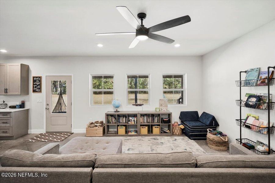 Furnished interior view inside a new home in , Jacksonville (Image 3).