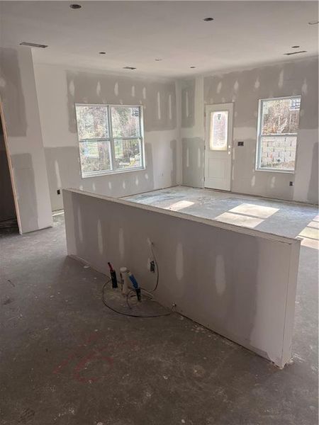 In-progress construction of a new home in River Walk Place, Lawrenceville, GA (Image 25).