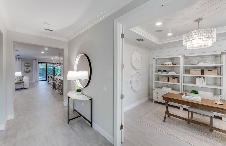 Well connected spaces, like this flex room