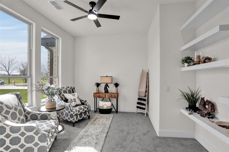 Furnished interior view inside a new home in , Celeste (Image 37).