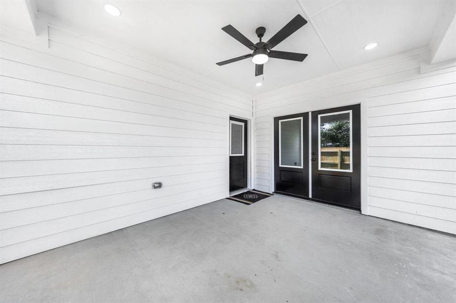 Exterior details and patio area of a home in , Sulphur Springs (Image 23). Exterior details and patio area of a home in , Sulphur Springs (Image 23).