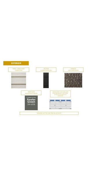 Sample of building materials used in homes in Adalyn Park, Mooresville (Image 10).