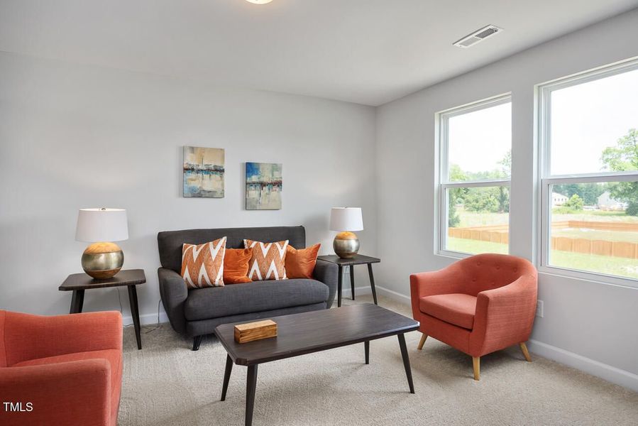 Furnished interior view inside a new home in Wellers Knoll, Lillington (Image 104).