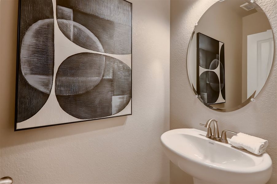 Powder Room | Denali | Spring Valley | New Homes In Longmont, CO By Landsea Homes