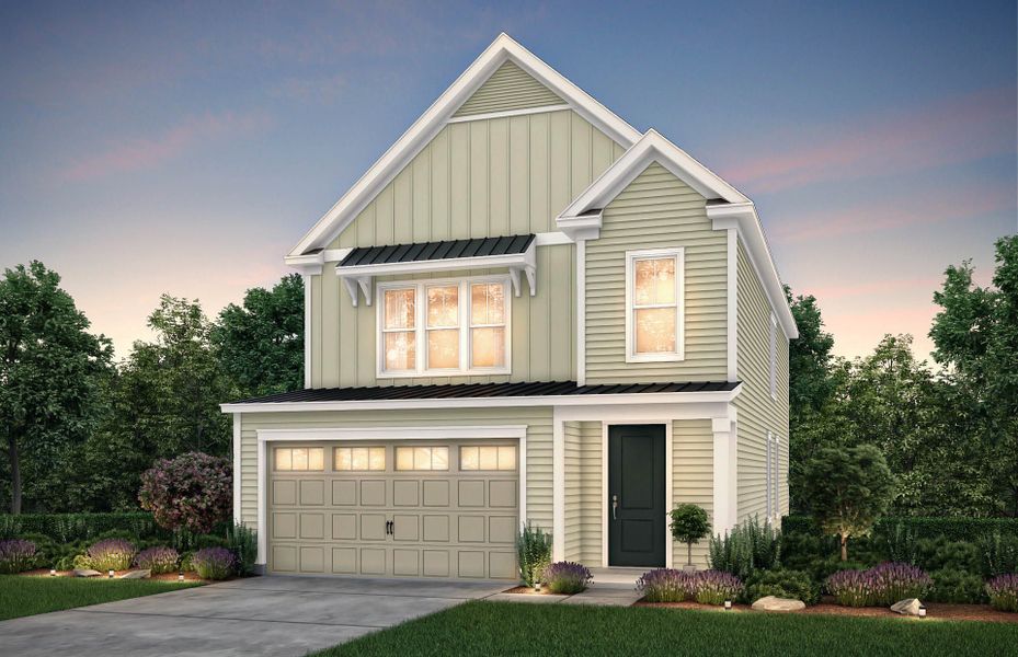 Representative exterior photo of a completed home built from the Preston by Pulte Homes in Park's Edge at Carolina Bay, Charleston, SC (Image 18). Representative exterior photo of a completed home built from the Preston by Pulte Homes in Park's Edge at Carolina Bay, Charleston, SC (Image 18).