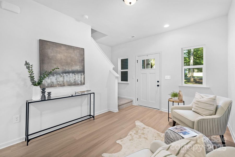 Furnished interior view inside a new home in , Huntersville (Image 5). Furnished interior view inside a new home in , Huntersville (Image 5).