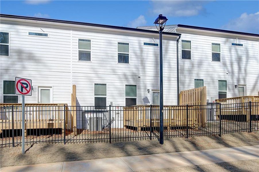 Exterior details and patio area of a home in Auburn Ridge, Riverdale (Image 16). Exterior details and patio area of a home in Auburn Ridge, Riverdale (Image 16).