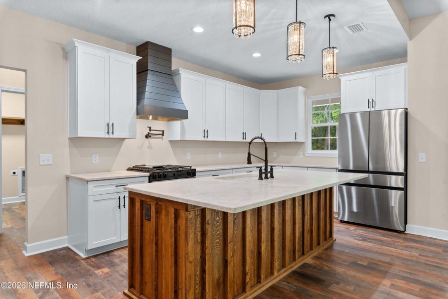 Furnished interior view inside a new home in , Glen St. Mary (Image 12).