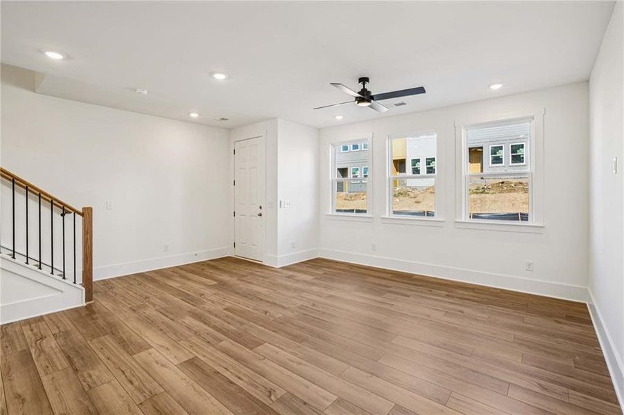 Spacious, unfurnished interior of a new home in Park Vue, Atlanta (Image 18). Spacious, unfurnished interior of a new home in Park Vue, Atlanta (Image 18).