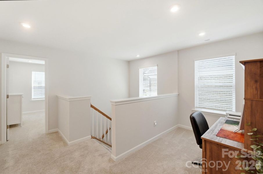Upstairs landing and loft