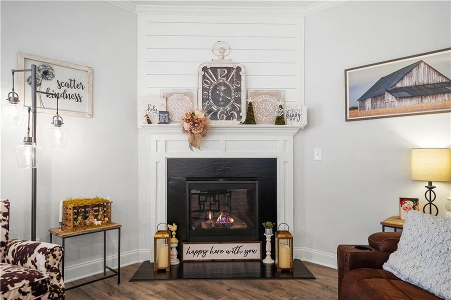 Furnished interior view inside a new home in , Dawsonville (Image 18). Furnished interior view inside a new home in , Dawsonville (Image 18).