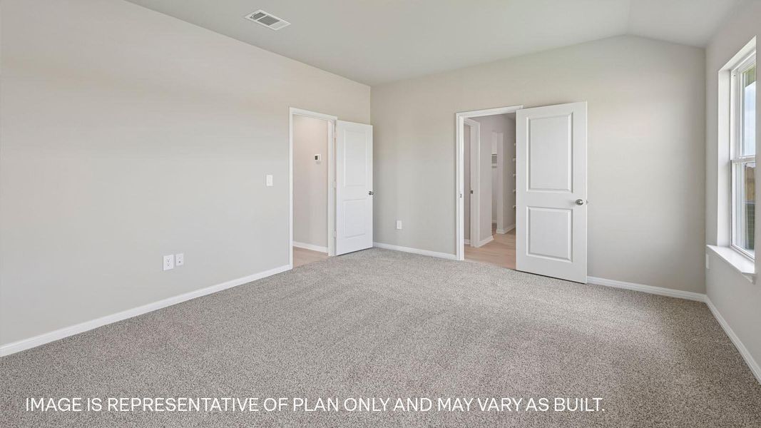 Spacious, unfurnished interior of a new home in Carillon, Manor (Image 19).