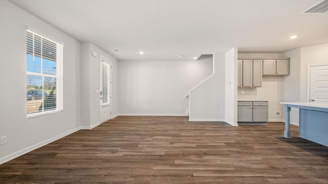 Spacious, unfurnished interior of a new home in Brookland Commons, Monroe (Image 15).