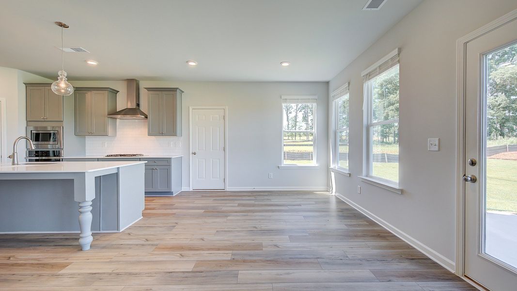 Representative furnished interior of a home built from the Clarity - Side Entry by DRB Homes in Brighton, Locust Grove (Image 12). Representative furnished interior of a home built from the Clarity - Side Entry by DRB Homes in Brighton, Locust Grove (Image 12).