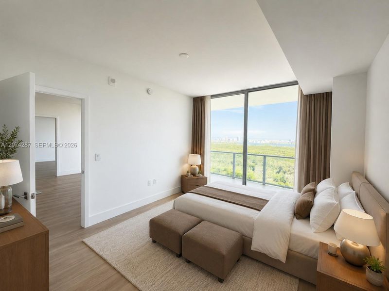 Furnished interior view inside a new home in , North Miami (Image 7).