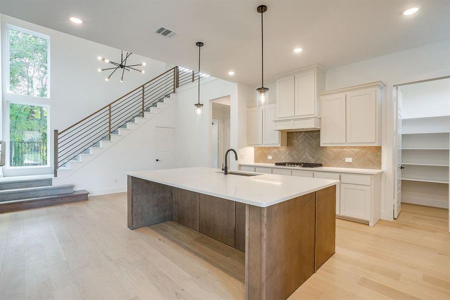 Furnished interior view inside a new home in St. Joseph Estates, North Richland Hills (Image 8).