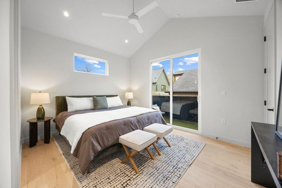 Furnished interior view inside a new home in , Austin (Image 30).