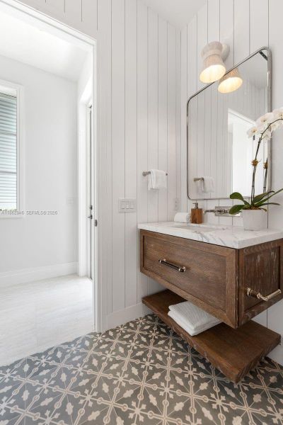 Furnished interior view inside a new home in , South Miami (Image 14).