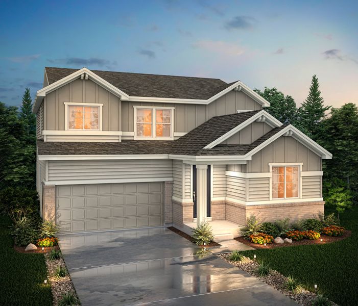 Image 3 representing the Vail | Residence 39208 by Century Communities in Morgan Hill, Erie, CO.