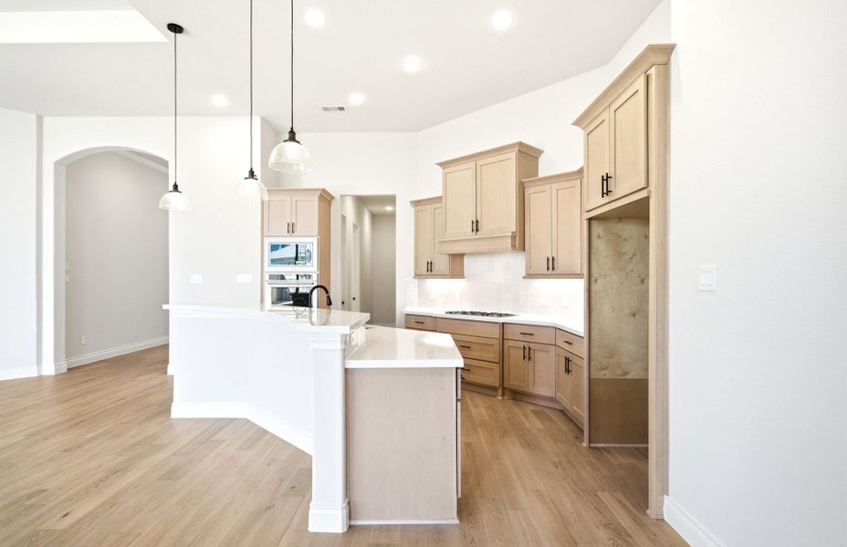 Furnished interior view inside a new home in Bridgeland 60′, Cypress (Image 11).