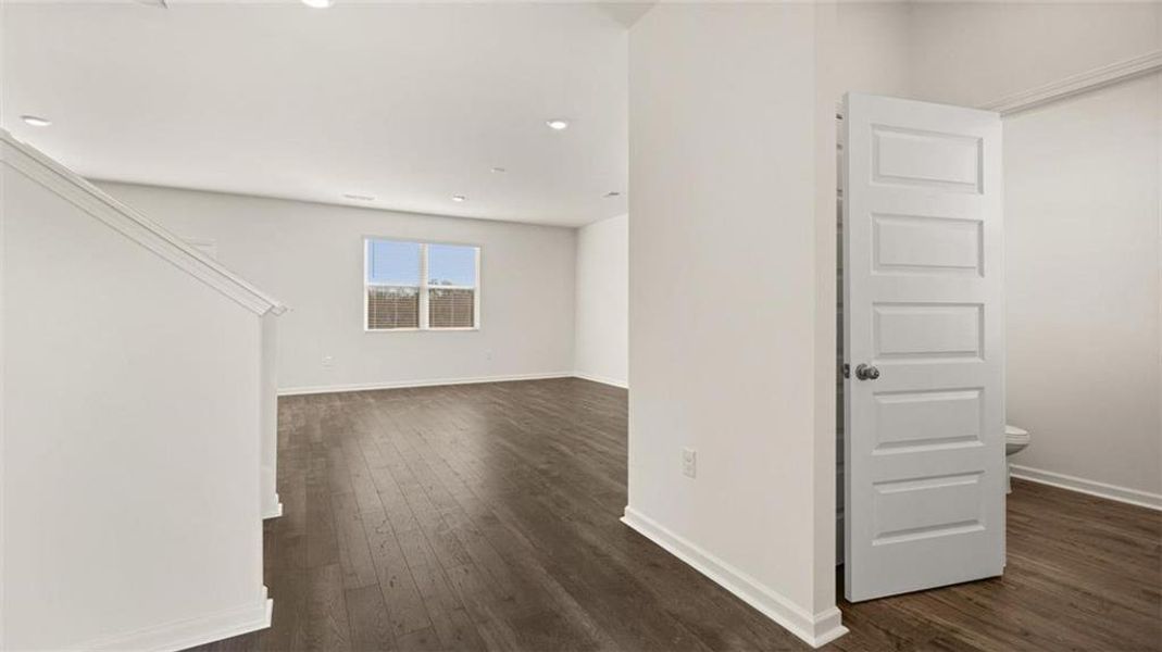 Spacious, unfurnished interior of a new home in Fox Crossing, Griffin (Image 10). Spacious, unfurnished interior of a new home in Fox Crossing, Griffin (Image 10).