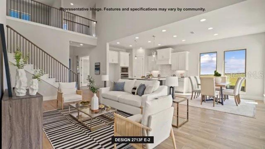 Furnished interior view inside a new home in Turnleaf, Punta Gorda (Image 7). Furnished interior view inside a new home in Turnleaf, Punta Gorda (Image 7).